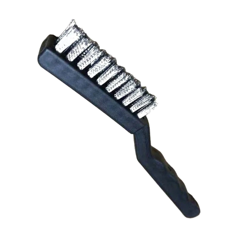 Spazzola per pulizia della ruggine con filo acciaio ramato rinforzato per officina manutenzione