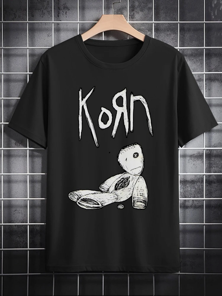 

Men's casual round neck 100% cotton short-sleeved T-shirt, printed men's coat, a gift for men.