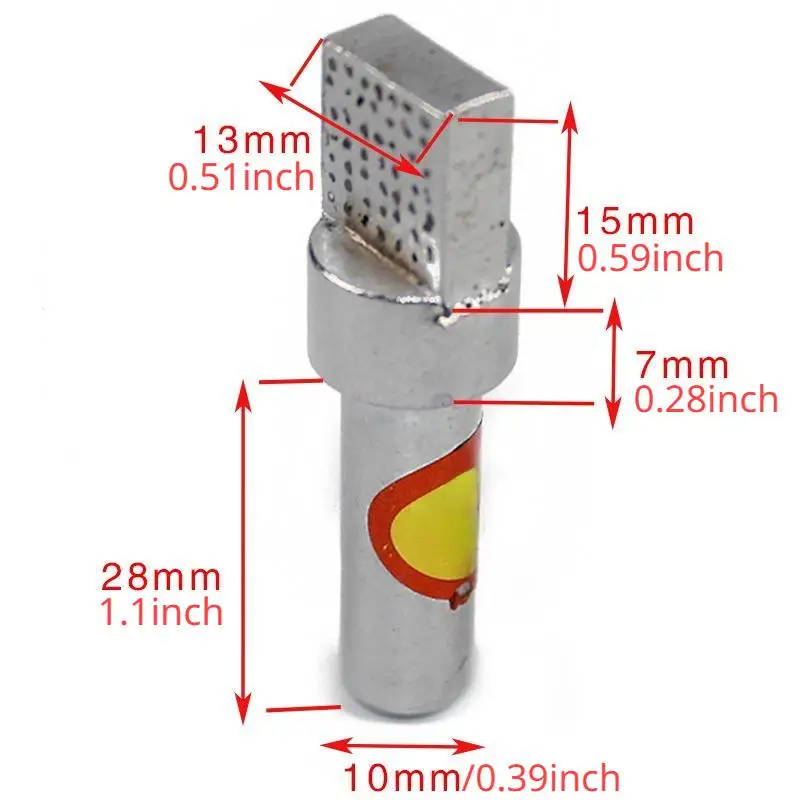 Diamond Grinding Wheel Dresser Square Head Abrasive Grinder Tool for Woodworking Sanding Disc Pen Knife
