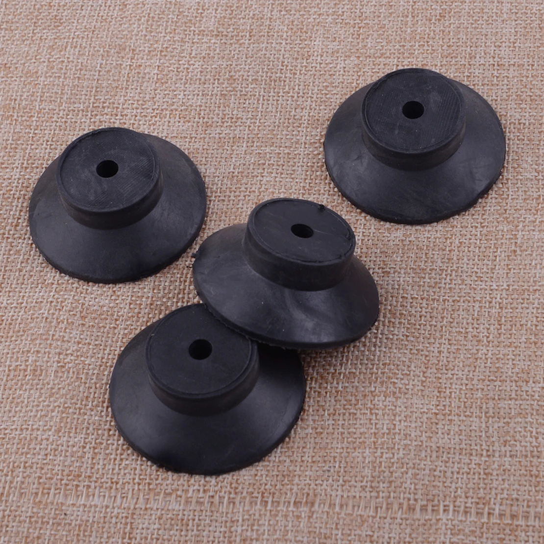 Almofada de Borracha Preta para Compressor de ar Almofadas de Substituição Isolador de Vibração Alta Qualidade 48 mm x 18 mm Pcs