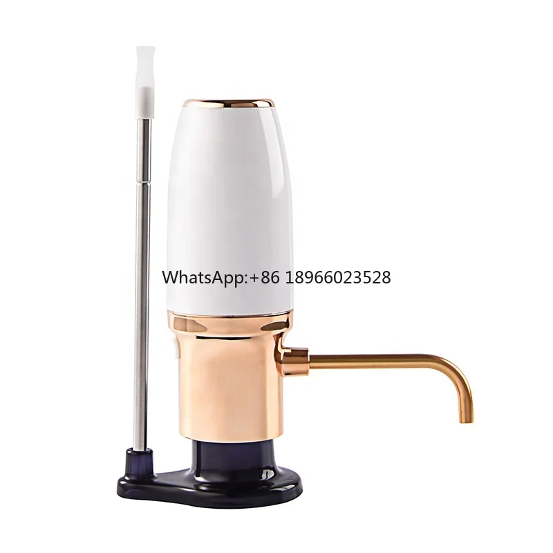 

Portable Smart Wine Pump Quick Wine Aerator Fast Decanting Wine Dispenser USB Charge Electric Decanter