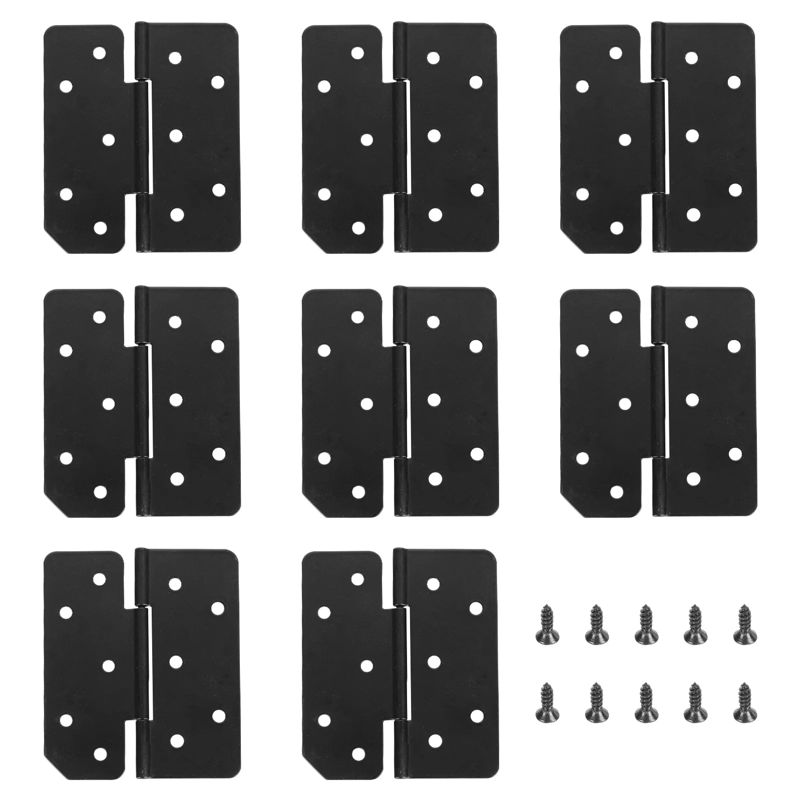 

8Pcs Folding Support Hinges Iron Durable Metal Folding Table Chair Legs Furniture Accessories Support Hinges Furniture Tools