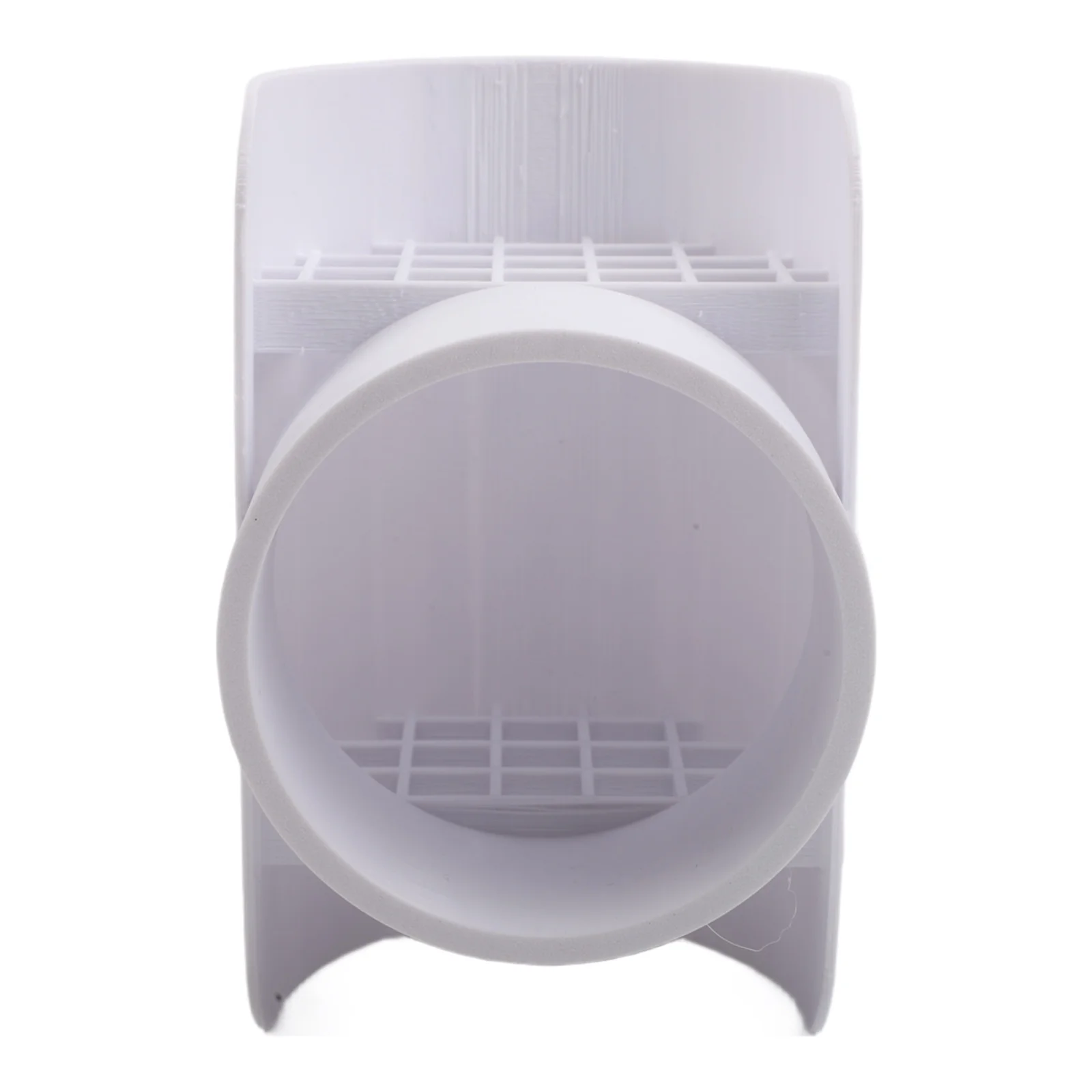 Exhaust Duct Cover for Radon Mitigation Applications Compatible with 3 Inch PVC Schedule 40 Pipes Outer Diameter 3.5 Inches