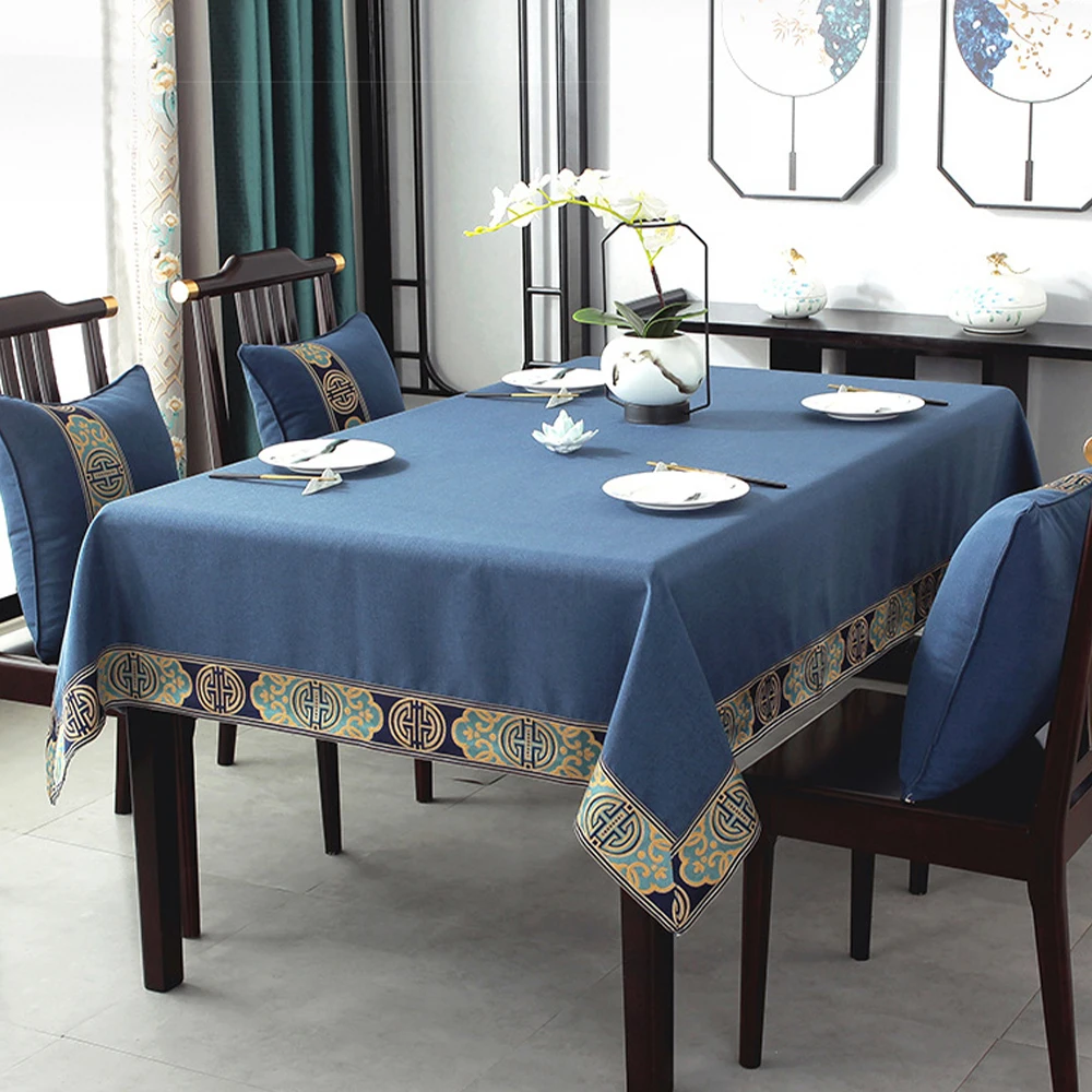 居間,ホテル,防水,汚れに強い,中国の長方形のテーブルカバー