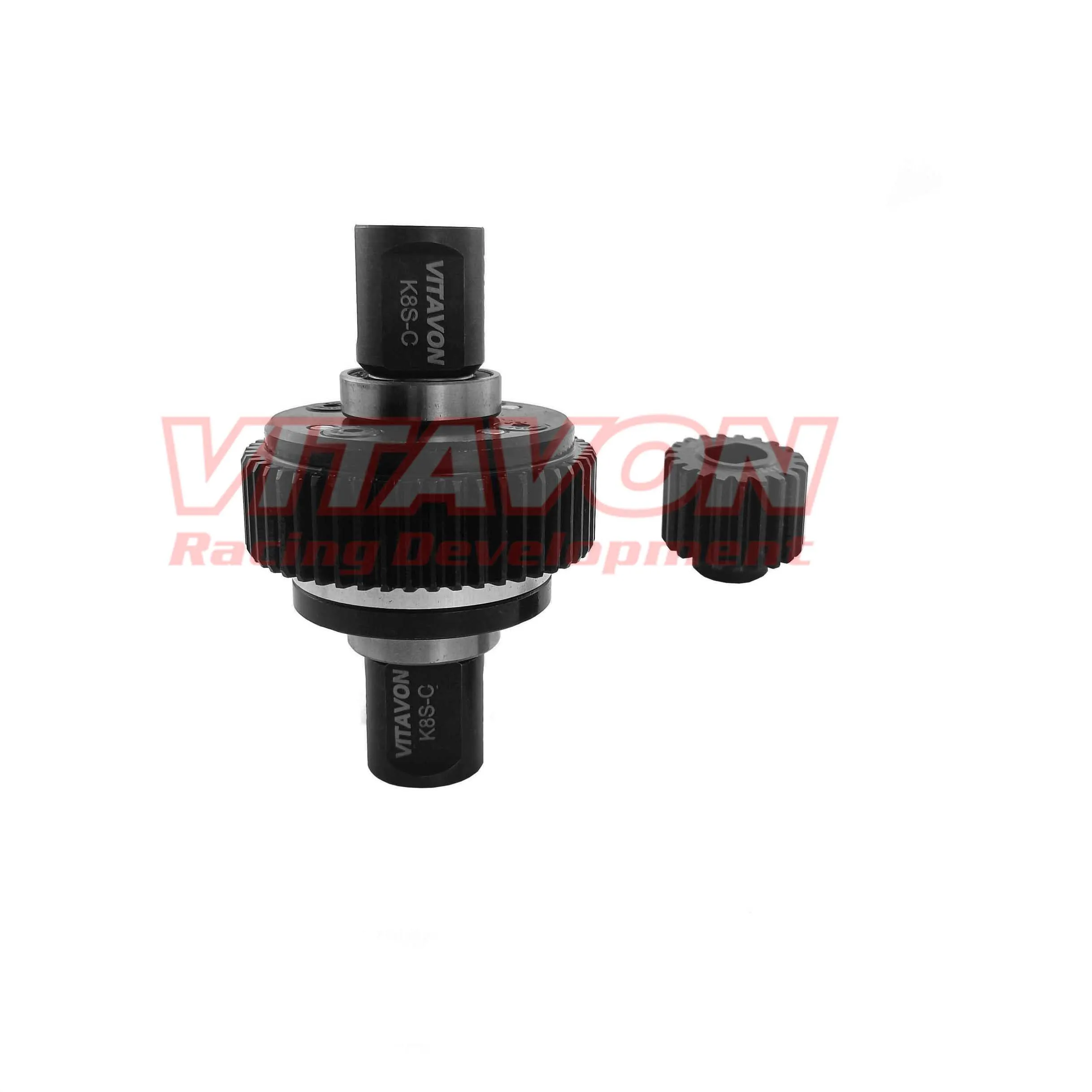 VITAVON Full Center Diff Set 21/51T Overdrive Fits for VITAVON Center Transmission For Arrma Kraton 8S Outcast 8S