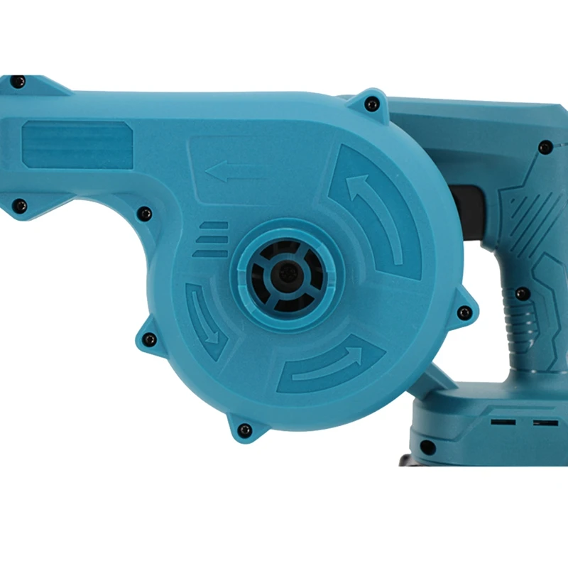 Coletor de secador de cabelo industrial, sopro e limpeza, ferramenta removedora de poeira, adequado para bateria makita de 18V