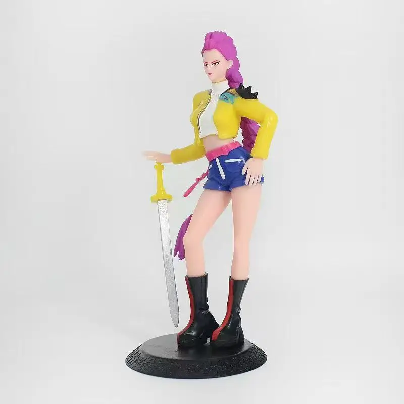 دمية لطيفة على شكل مجموعة K-POP Demon Hunter Girl، Lumimilazoi، هدية عيد الميلاد، مع مفاصل متحركة