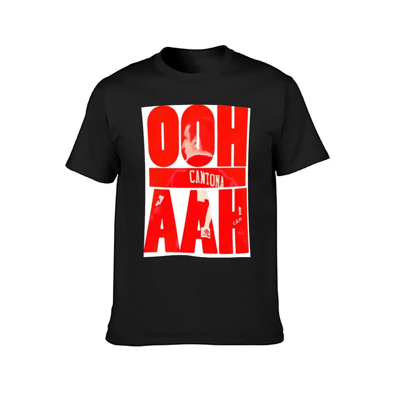 Ooh-Aah Cantona T-Shirt Short sleeve tee anime clothes mens tall t shirts