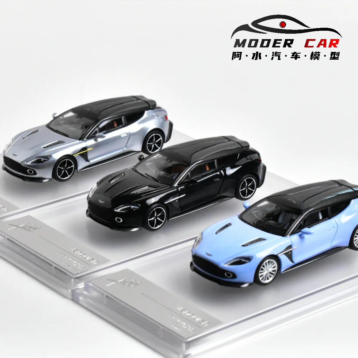 

KM King модель 1:64 vanquish zagato литая под давлением модель автомобиля