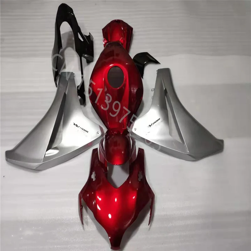 

Motorcycle Fairing Kits fit For Honda CBR1000RR 08-11 CBR1000RR 2008-2011 wine red silver black Plastic Fairing