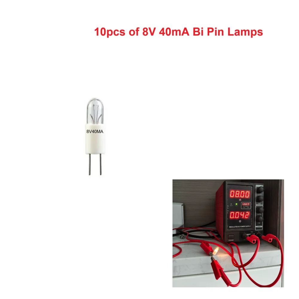Récepteur Audio stéréo, éclairage, fusible à incandescence, bip-broches, pré-câblé, cale T10 BA9s, baïonnette E10, ampoules à Filament à base de vis