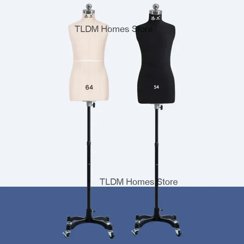 Tailor Children's Mannequins PU Form Child Upper Body Mannequin for Clothes Design Clothing Store Display Stand DIY Apparel L