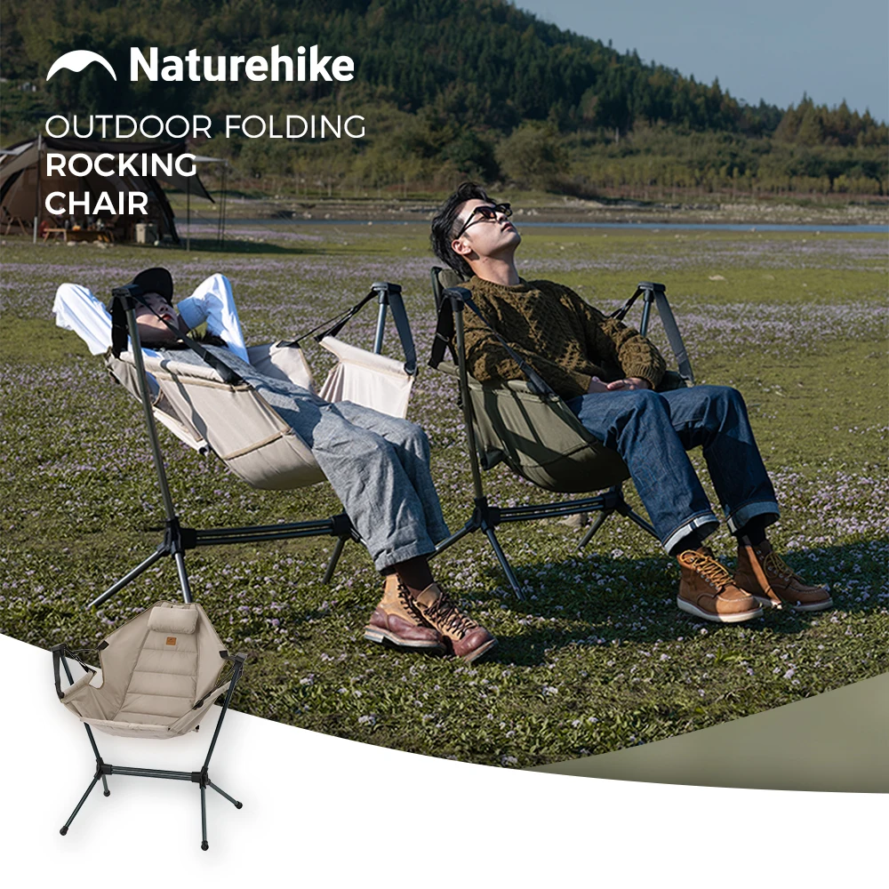 Outdoor Camping Rocker - Kursi Ayun Lipat Luar Ruangan Naturehike