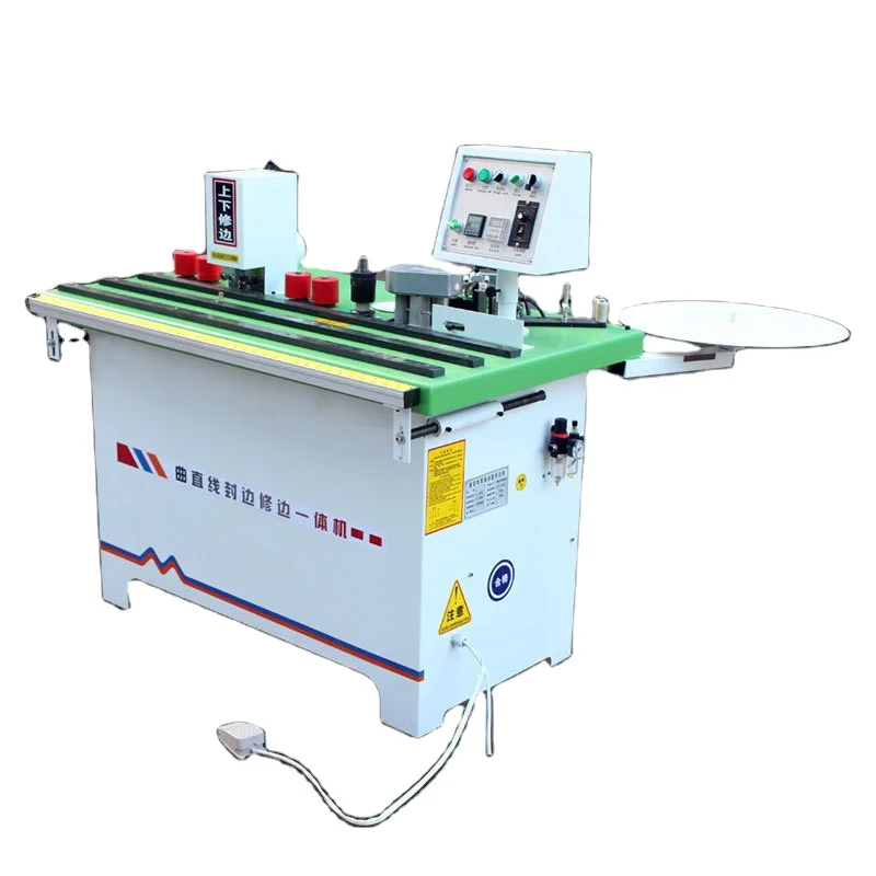 STR Compact Edge Banding Machine: Fully Automatic Portable Buffing Trimmer for Woodworking MDF Edgebanding