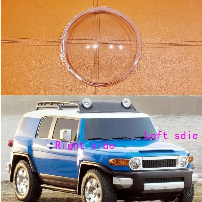 

Car headlight lens for Toyota FJ Cruiser headlamp cover car replacement front Auto shell cover