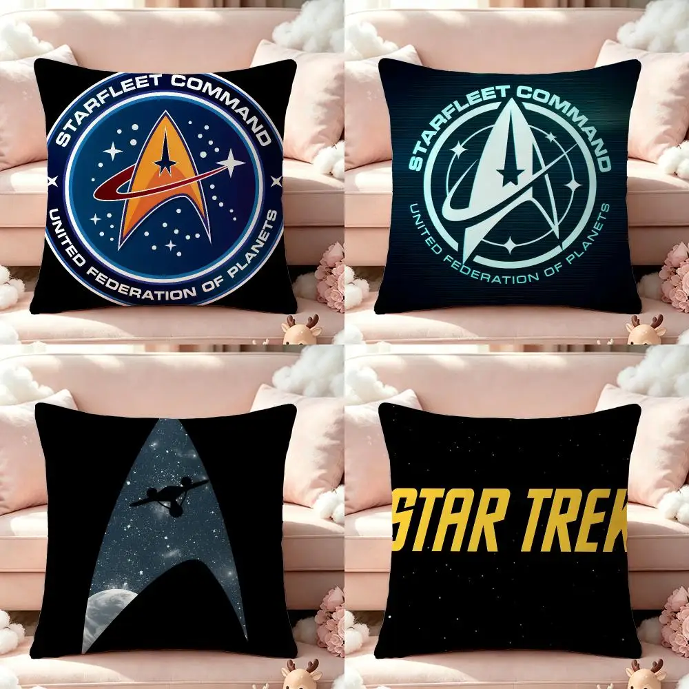 IP Star Trek Ship Cushion Cover Pillow Short Plush Pillow Cute Simple Style For Living Room Bedroom Birthday Gift