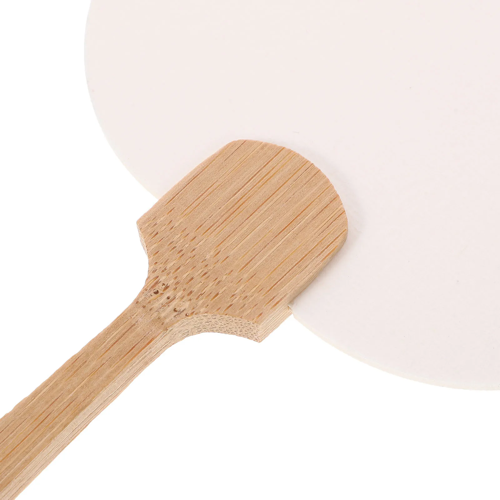 

4 Pcs Blank Fans Mini Paper Handheld Fans for Painting Graffiti Unfinished Hand Fan Crafts Lightweight Portable Decorative