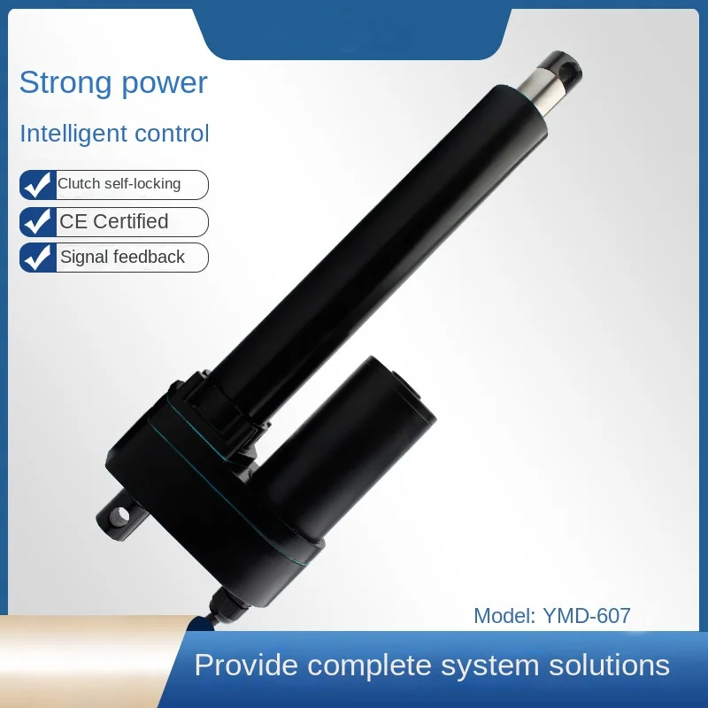 Elevating RV push rod with high thrust 12v/24V DC power supply, synchronous lifting of 500KG load on the roof