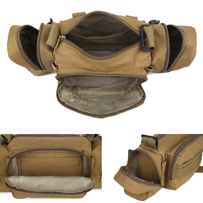 Outdoor Fanny Deployment Bag Tactical Waist Pack Small Sling Pack Hand Carry Bag Handlebar Bag