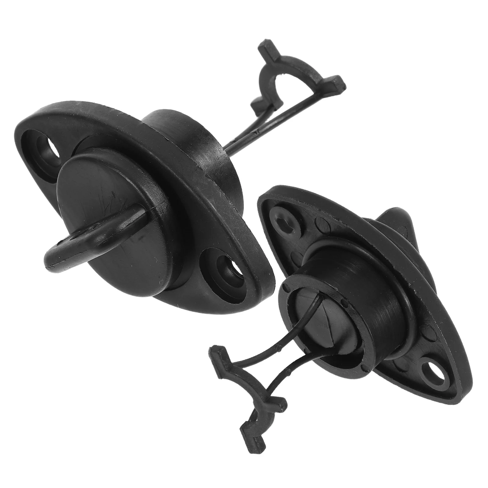 

2PCS Kayak Waterproof Scupper Plugs Kit Inflatable Canoe Accessories ABS Material Easy Installation Versatile Use Boat