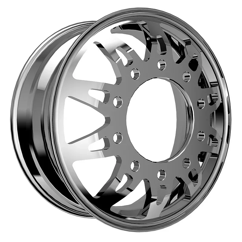 22.5x8.25  heavy duty freightliner tractor forged commercial semi aluminum truck wheel for truck