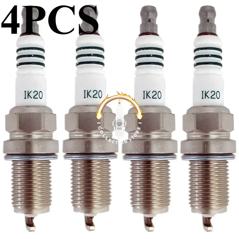 

4pcs/lot IK20 5304 IK20-5304 Iridium spark plug For Volkswagen VW Audi Toyota Mitsubishi Subaru BMW 90919-01212-DZ 9091901212