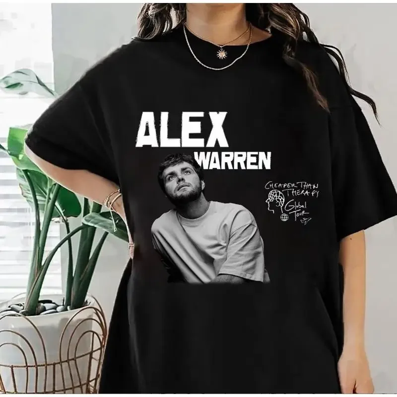 Vintage Alex Warren Tour 2025 T Shirt Full Size S 4XL