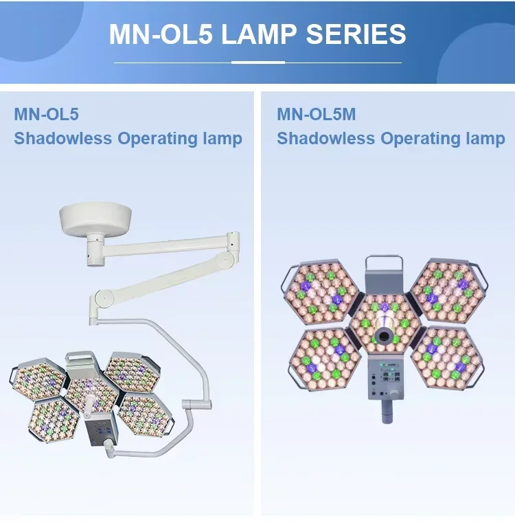 수술 환자 무영등 수술실 조명 스크린 수술용 의료 수술 조명 천장 장착