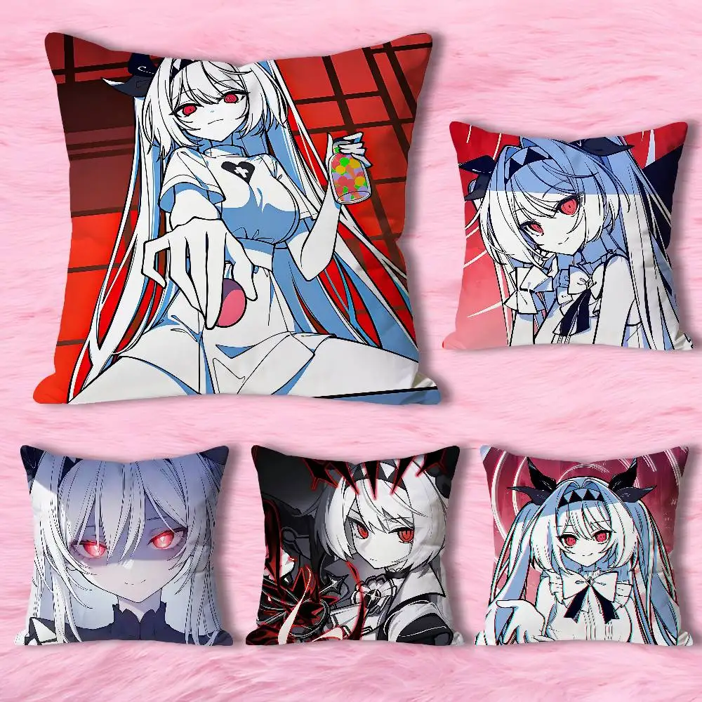 

L-Lilith NOexistenceN of You AND Me Pillow Cases for Bedroom Living Room Sofa Home Decor Polyester Cushion Cover with Zipper
