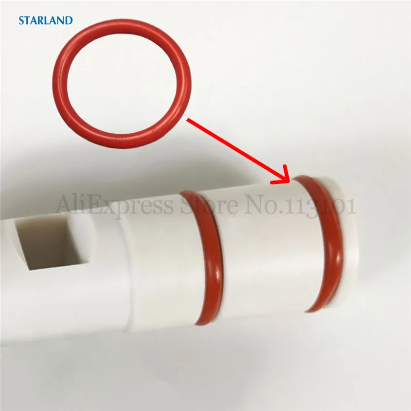 1 조각 작은 O 씰링 링 예비 부품 외경 29mm 밸브로드 용 적색 가스켓 BQL 소프트 아이스크림 기계 액세서리