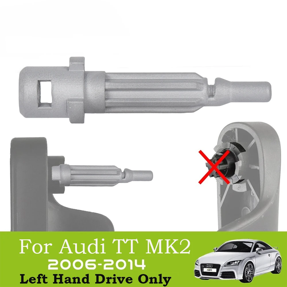 

Hood lever 8J2823533C for Audi TT aluminium alloy (only for left-hand drive) Anti-jamming wear-resistant Hood drive accessories