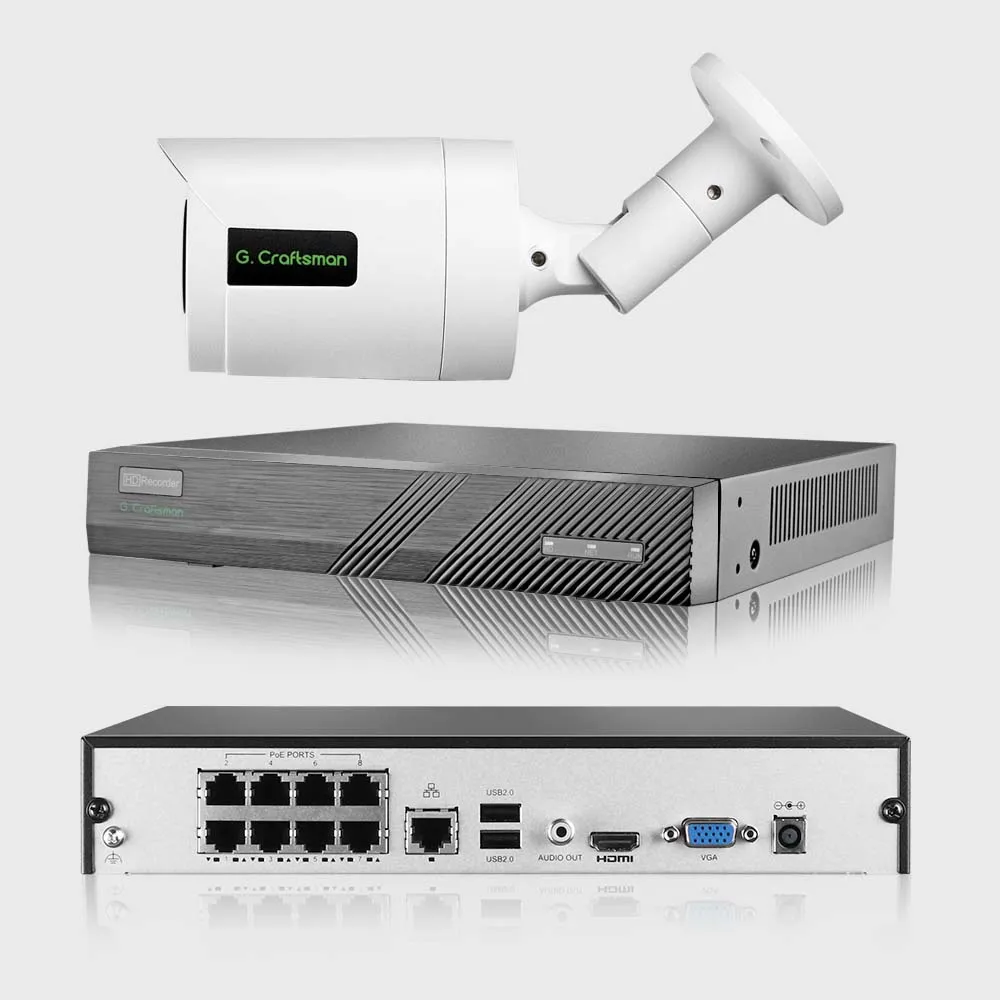 4ch 5MP 4K Poe Kit Systeem Cctv Sony IMAX335 IMAX415 H.265 8ch Nvr Outdoor Waterdichte Audio Ip Camera surveillance Video