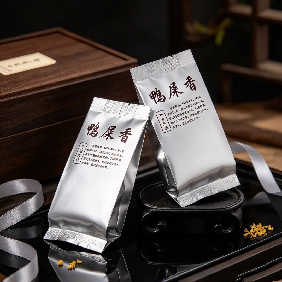 Dancong oolong tea Bag Zipper Bags Chinese Dahongpao JinJunMei Black tea Self Sealing bag Longjing Green tea Packing Bag