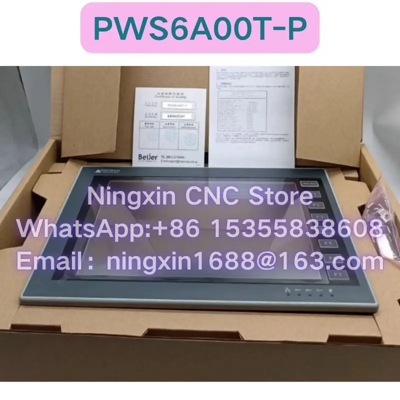 Brand New Original PWS6A00T-P PWS6A00T-PE touch screen Fast delivery