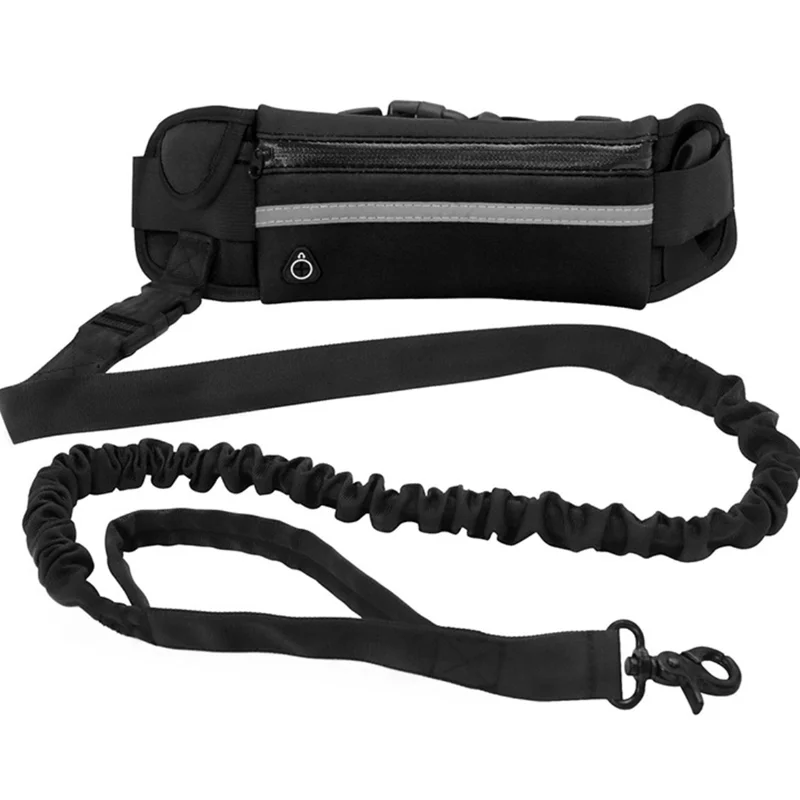 Retractable Elastic Belt for Running and Walking, Reflective Dog Traction Rope, Pet Product, Hands Free