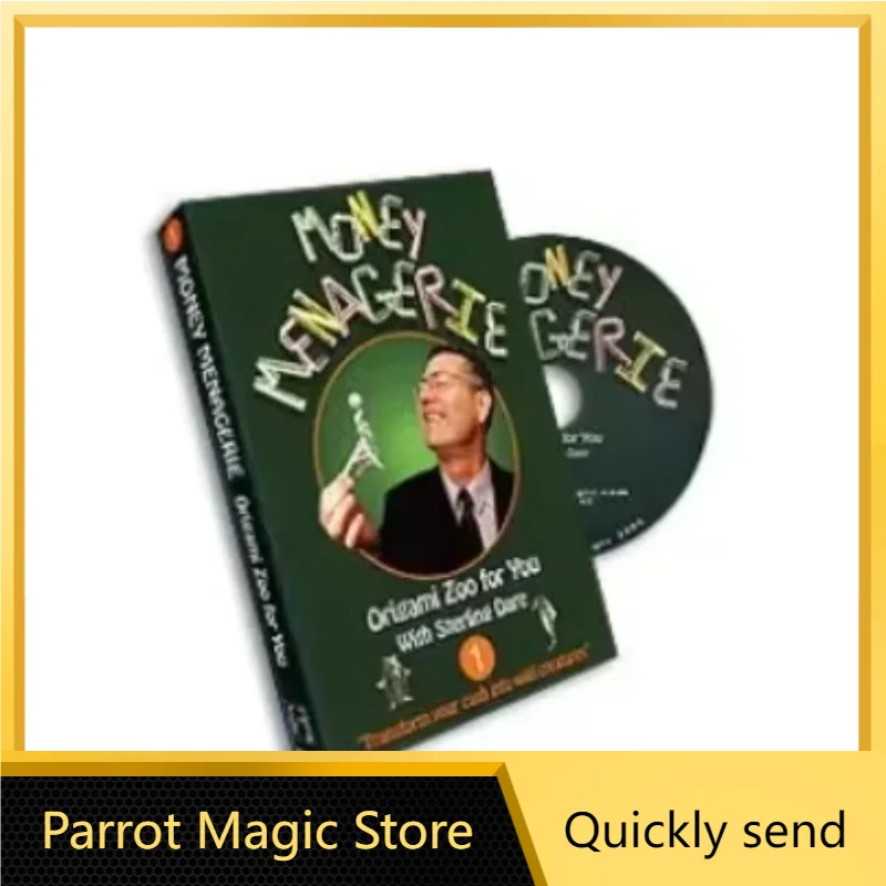 

MONEY MENAGERIE – ORIGAMI ZOO FOR YOU #1 by STERLING DARE ON DVD - Magic tricks（ Parrot Magic Store Download ）