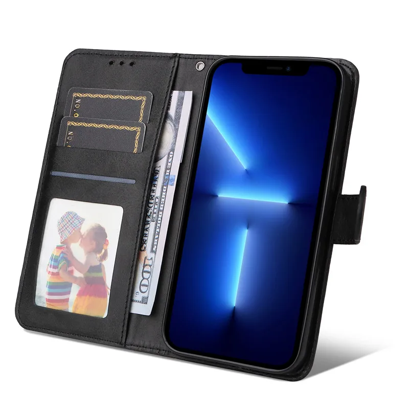 KL-MC005 بلون الحبل حافظة جلدية لهاتف OnePlus 15 15R 13 13R Nord5 Nord CE 5 One + 15 5G فتحة للبطاقات محفظة الهاتف غطاء الوجه #3