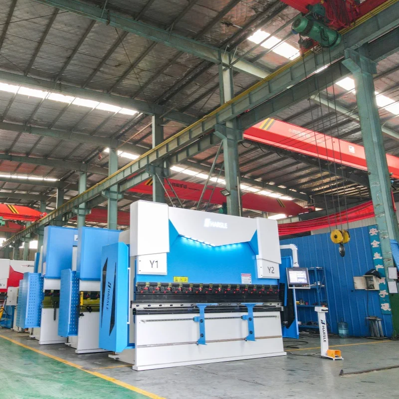 HARSLE WE67K 80T 3200 DA58T 電気油圧サーボ油圧 CNC 曲げ機プレス ブレーキ機