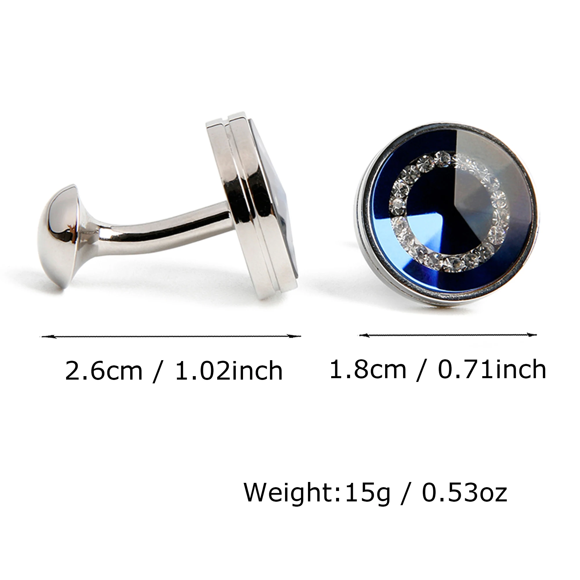 Manchetknopen voor Mannen TOMY - Dress Shirt French Cuff recensie en prijs