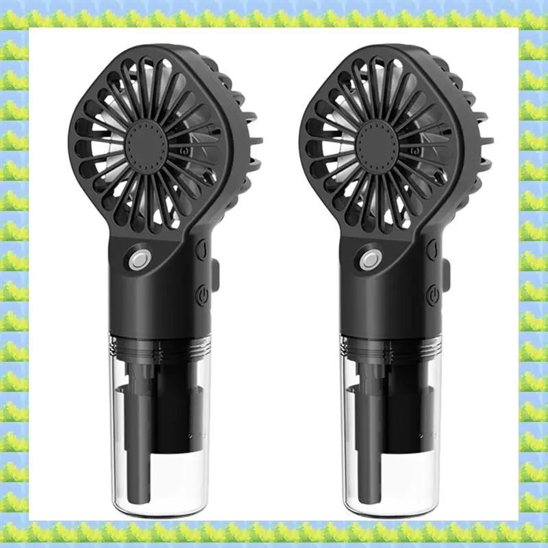 

FZFZ Handheld Spray Fan Portable Rechargeable Handheld Fan Spray Humidification Handheld Small Fan