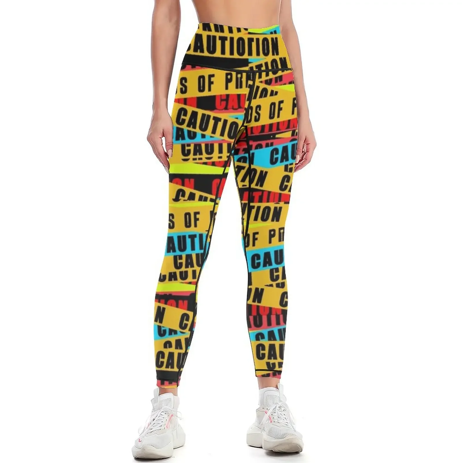 

Birds of Prey Caution Tape Leggings sports shirts gym Pants sport Fitness clothing sports for Womens Leggings