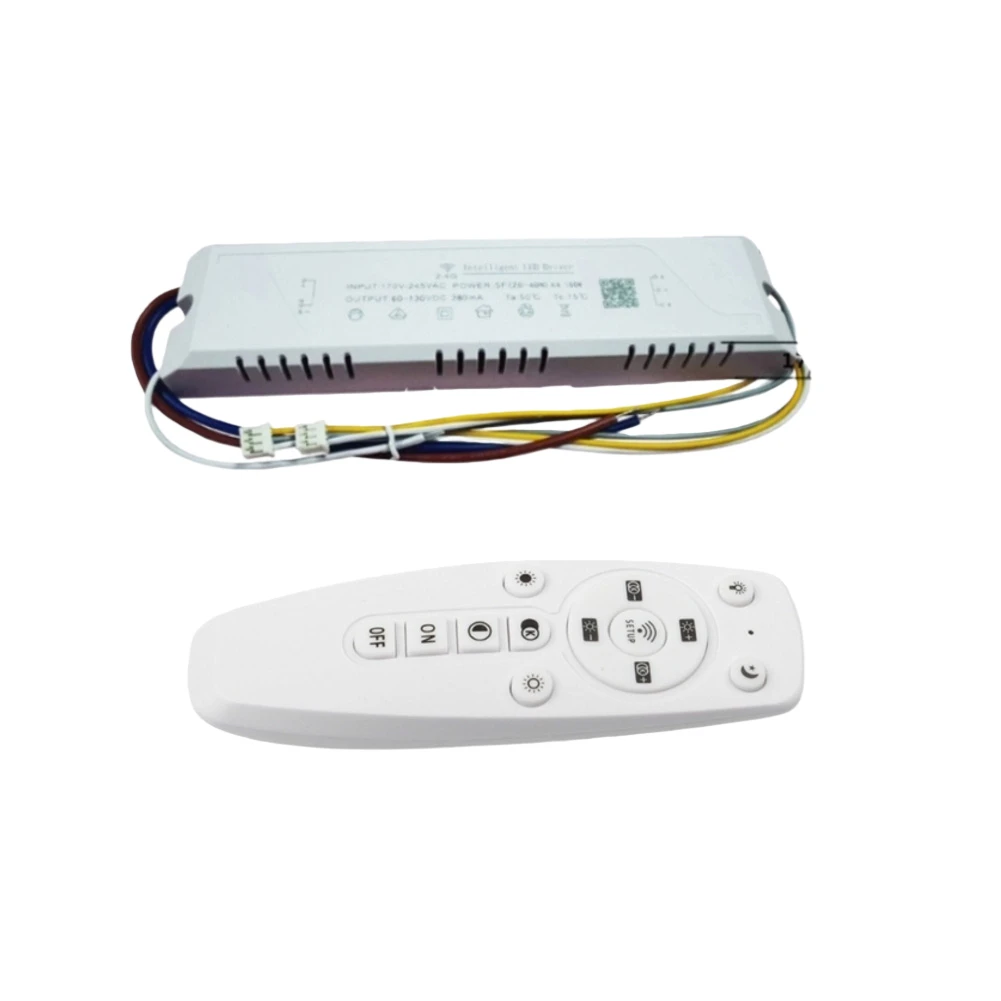 2.4G Remote Controlled LED Driver for Power Dimming Transformer 24-40W x4 Suitable for Multiple LED Tape Lights