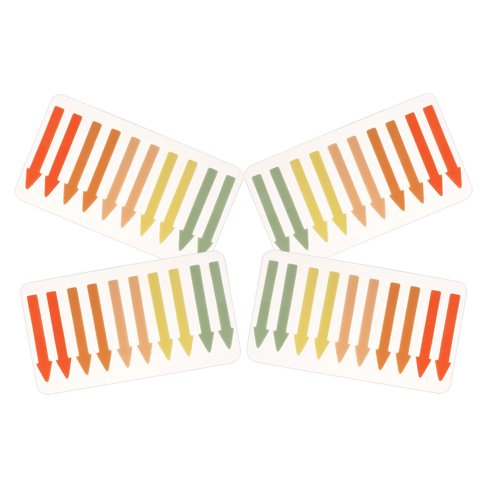 علامات الصفحة اللاصقة علامات التبويب اللاصقة الملونة لتفهرس شرح الكتاب التصاق طويل الأمد شرائط القراءة للاستخدام المنزلي