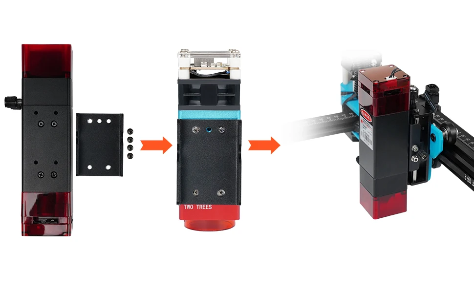 TTS-10 80W Laser Kit For TTS-25 TTS-55 Upgrade