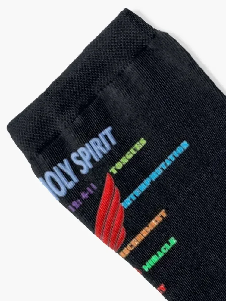 GIFTS OF THE HOLY SPIRIT Socks funny gifts football colored Socks Men Women's