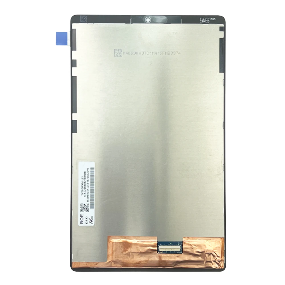 LCD Display Touch Screen Digitizer Assembly, 8.0 ", apto para Lenovo Tab M8, RPC, ROW, TB-8505X, TB-8505F, TB-8505, Novo