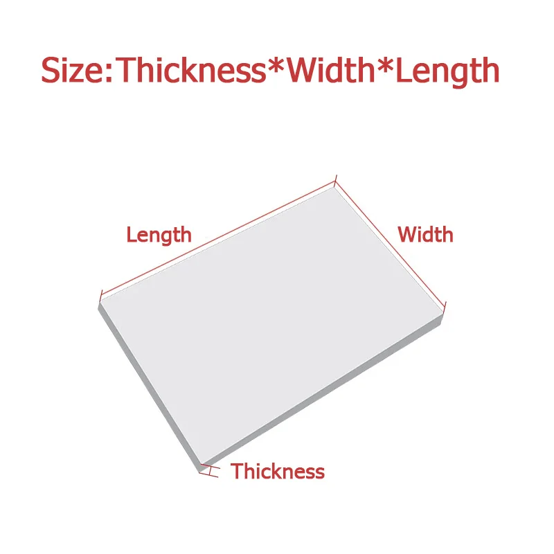 Black/White POM Sheet/Polyoxymethylene Hard PlasticMaterial Plate DIY Thickness：2/3/45/6/8/10/12/15/20/25/30/35/40/45/50mm