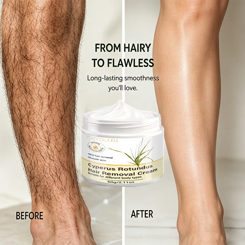 Mens Grooming Treatment - Nourishing Gentle Depilatory Balm Hydrate Delicate