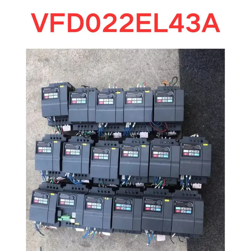 Used inverter,VFD022EL43A  function well