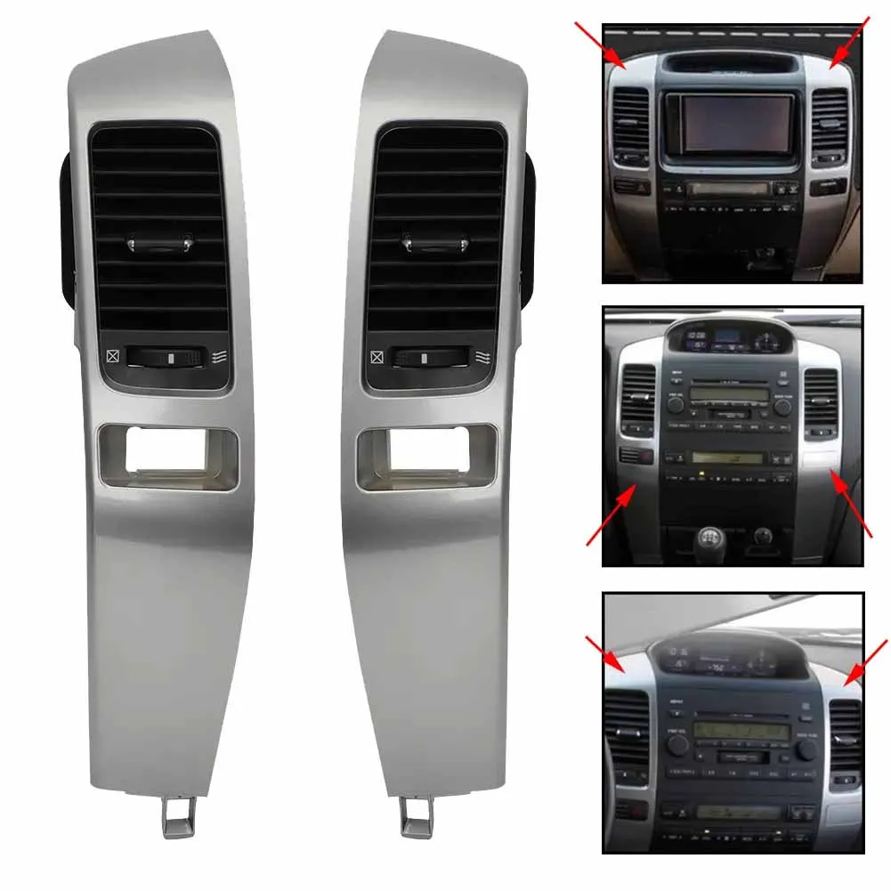 

Air Conditioner Outlet Frame Cover A/C Vents Panel 55474-60040 55475-60040 For Toyota Prado LC120 LC120 2003-09 For Lexus GX470